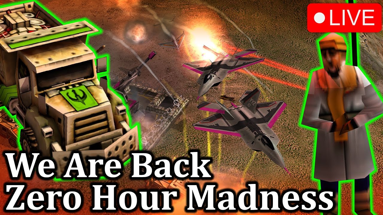 🔴LIVE -  Trying out the FFA QuickMatch feature - Generals Online! | C&C Generals Zero hour!!