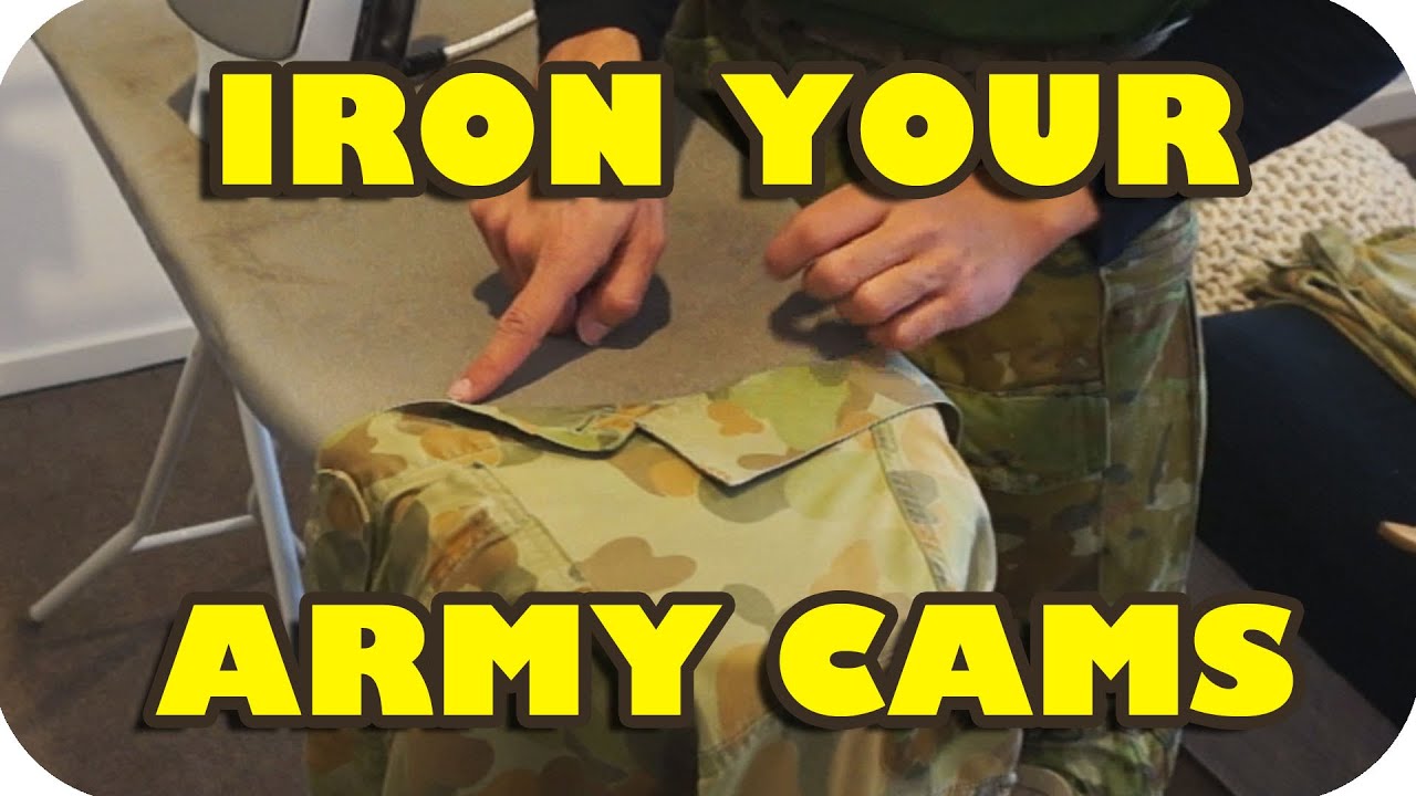 HOW TO: Iron Australian Army Cams