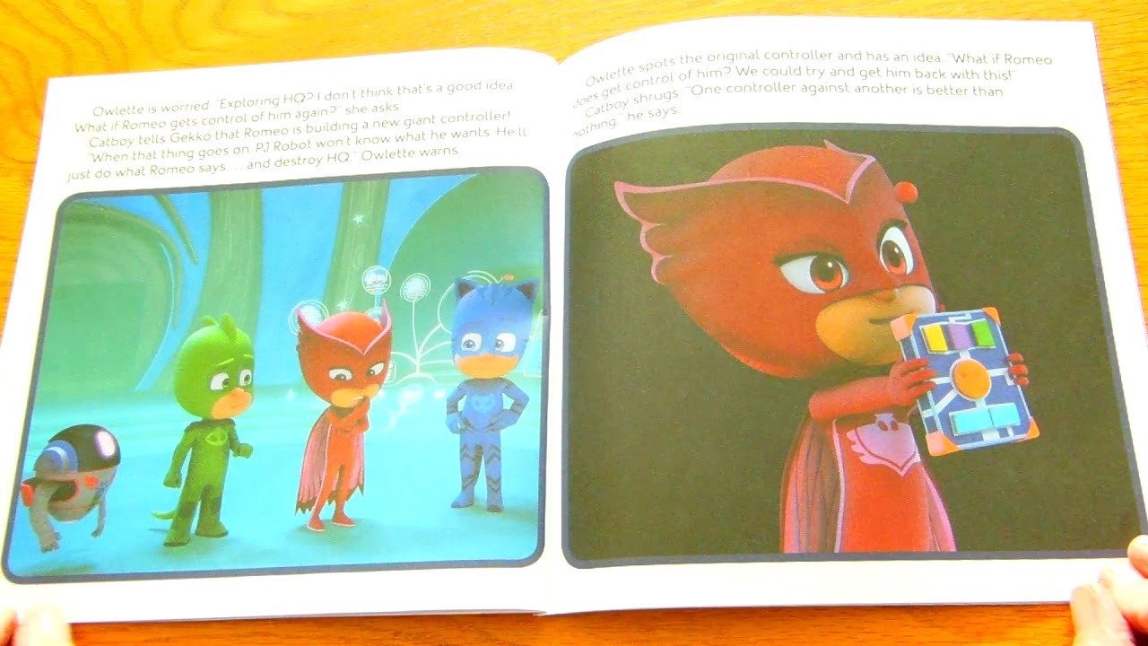 PJ Masks Meet PJ Robot!