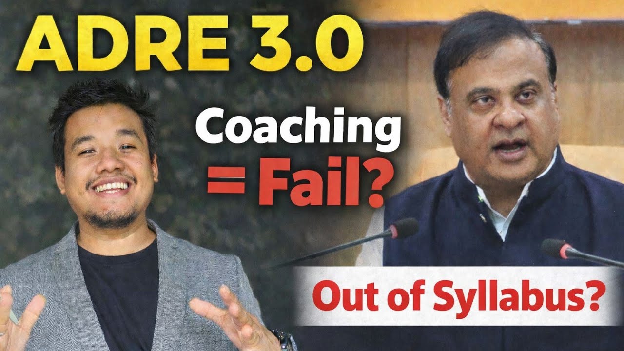 ADRE 3.0, Coaching = Fail? 😱 Out of Syllabus Questions 😲😱
