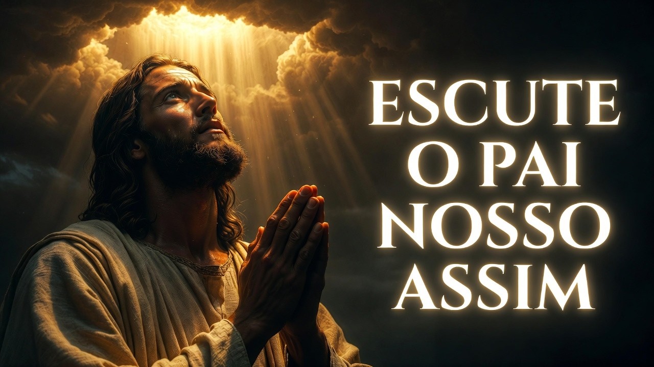 VOCÊ NUNCA OUVIU A ORAÇÃO DO PAI NOSSO ASSIM | Paz Profunda para a Alma