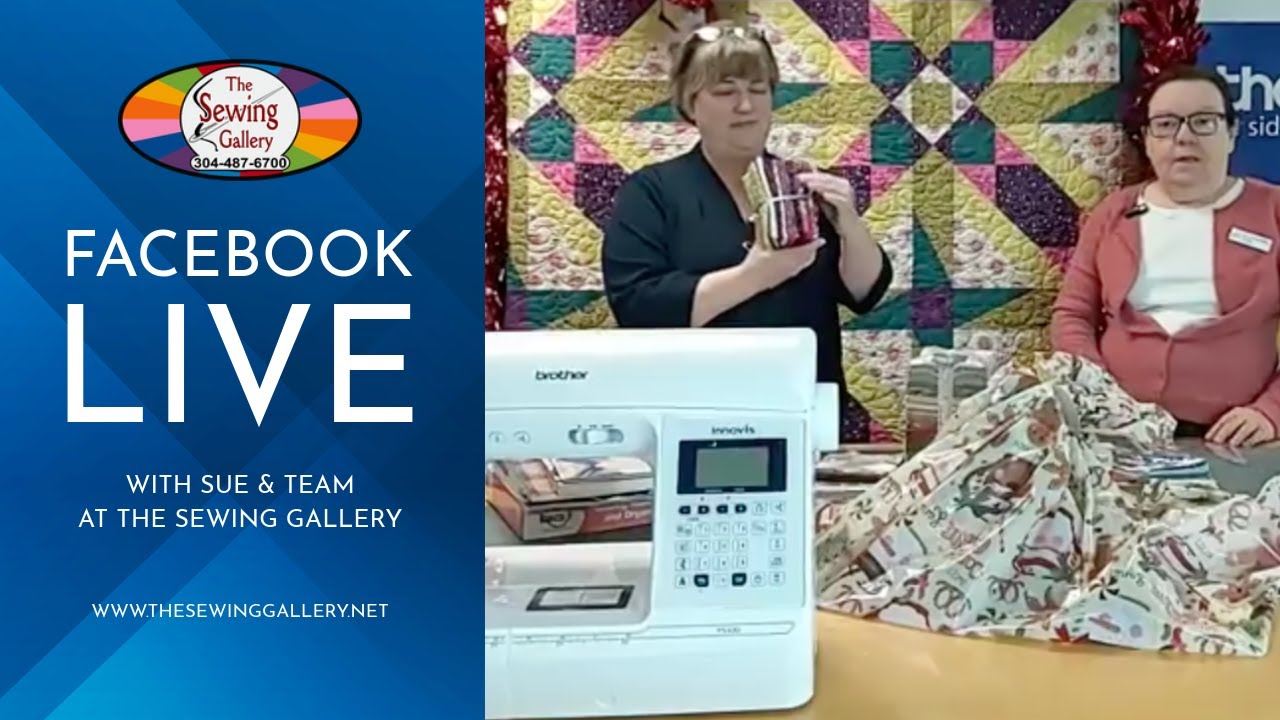 Facebook Live December 4, 2025 | New Fabrics & Quilting Supplies at The Sewing Gallery, WV