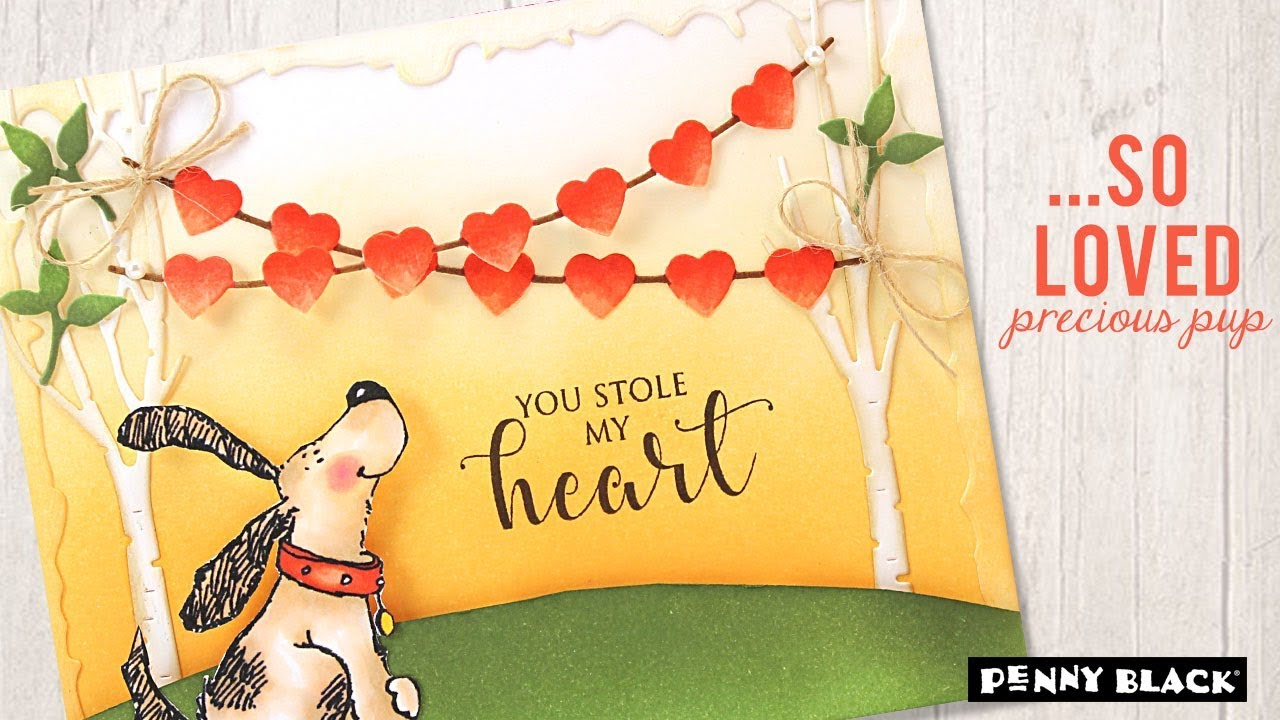 One Stamp Set: Four Cards | PART 4 | Precious Pup