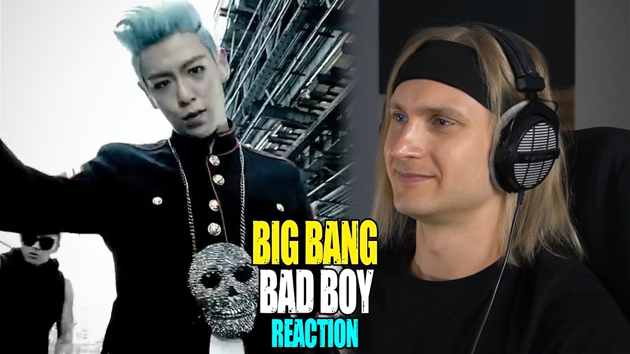 BIGBANG BAD BOY | reaction | Проф. звукорежиссер смотрит