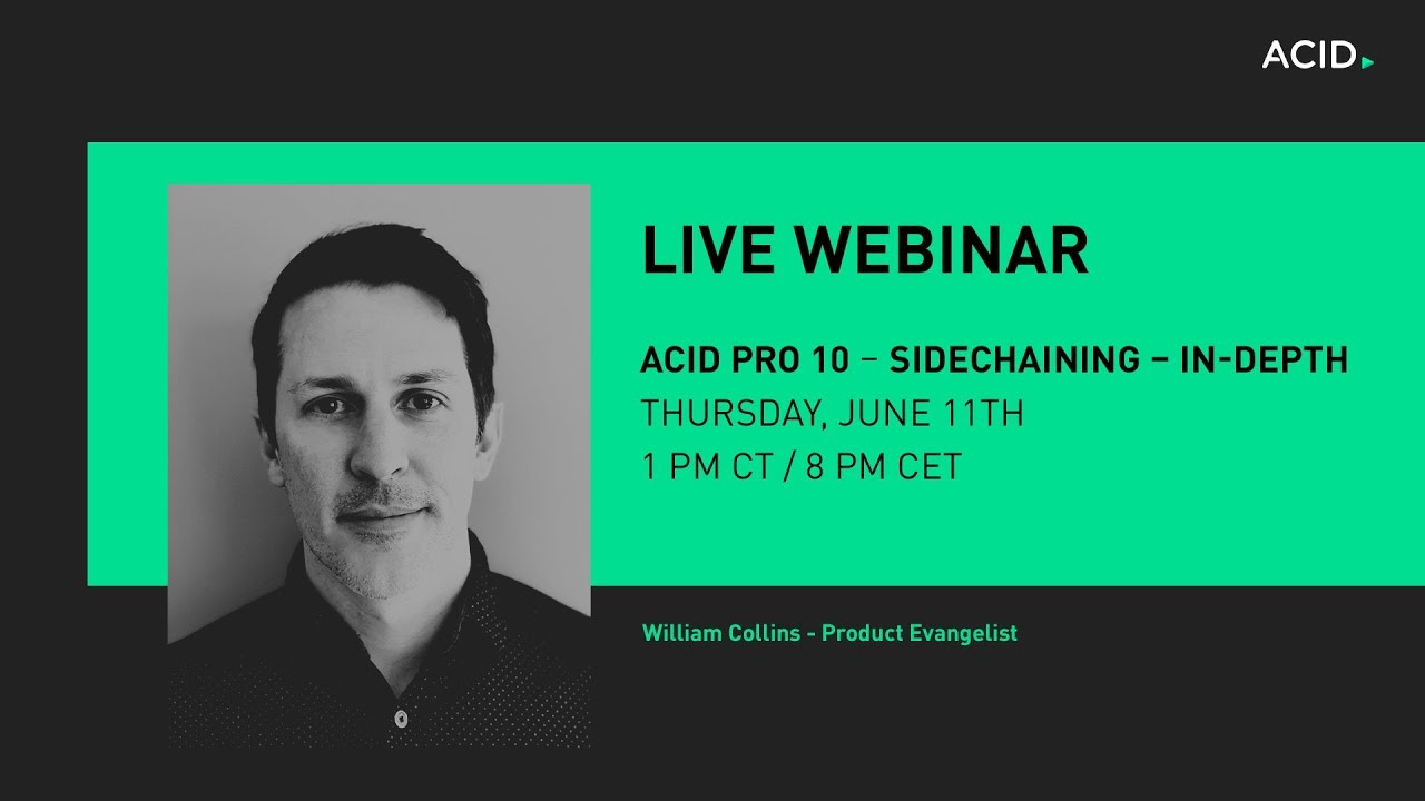 ACID Pro 10 - Sidechaining In-Depth