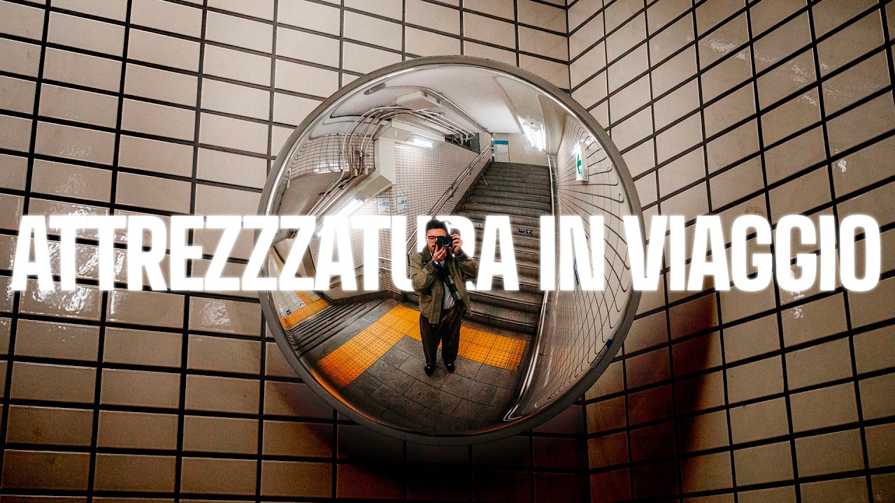 1 MESE in GIAPPONE 🇯🇵 : ATTREZZATURA foto e video, cosa portarsi