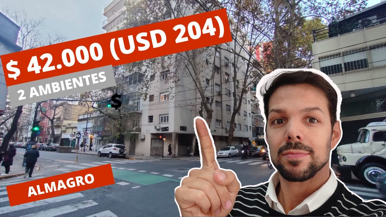 Cuanto cuesta vivir en un dos ambientes en Buenos Aires (Almagro)
