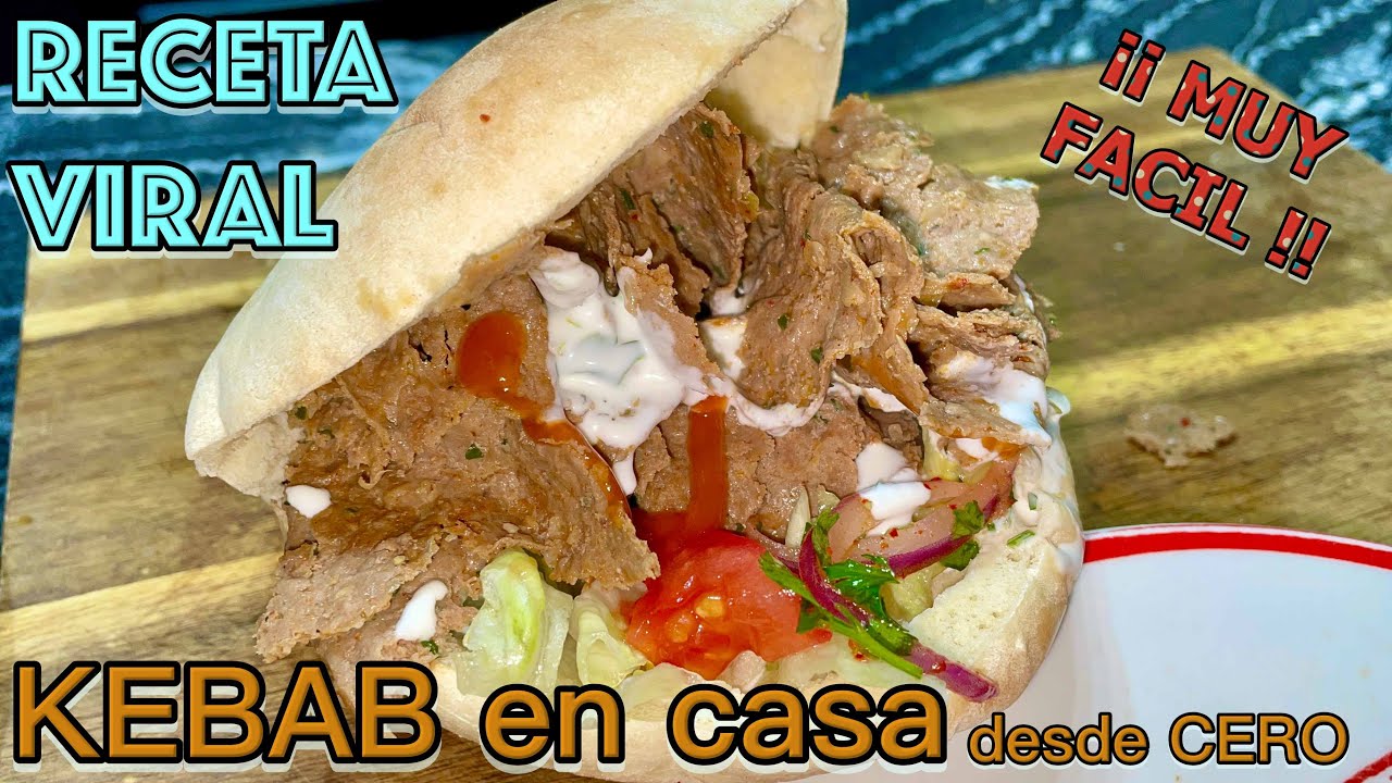 KEBAB DE CORDERO Y TERNERA NO LO COMPRES MAS EN CASA DESDE CERO EN 10 MINUTOS