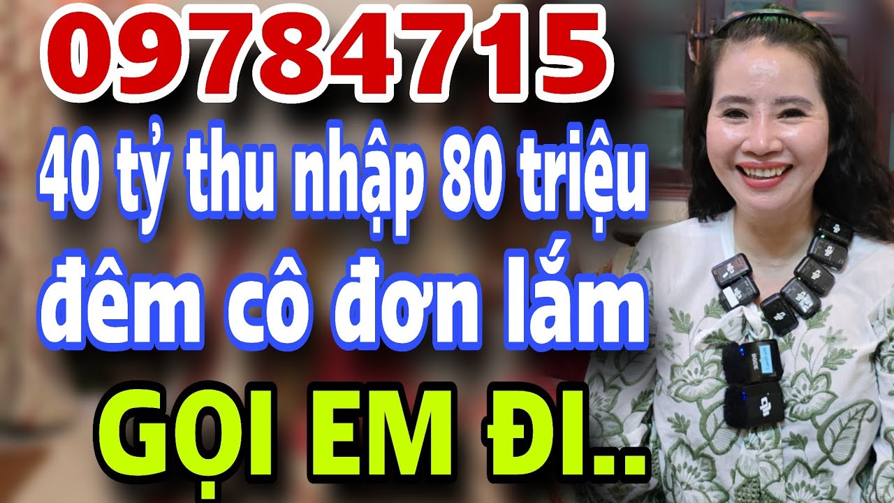 CHỊ ĐẠI GIA 40 TỶ Thu Nhập 80 Triệu Đêm Cô Đơn Lắm T.ìm Chồng NGHÈO XẤU Gọi Em Đi Mấy Anh