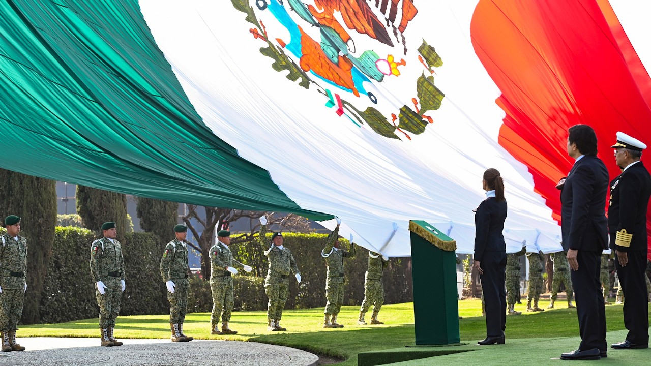 Día de la Bandera. Ciudad de México