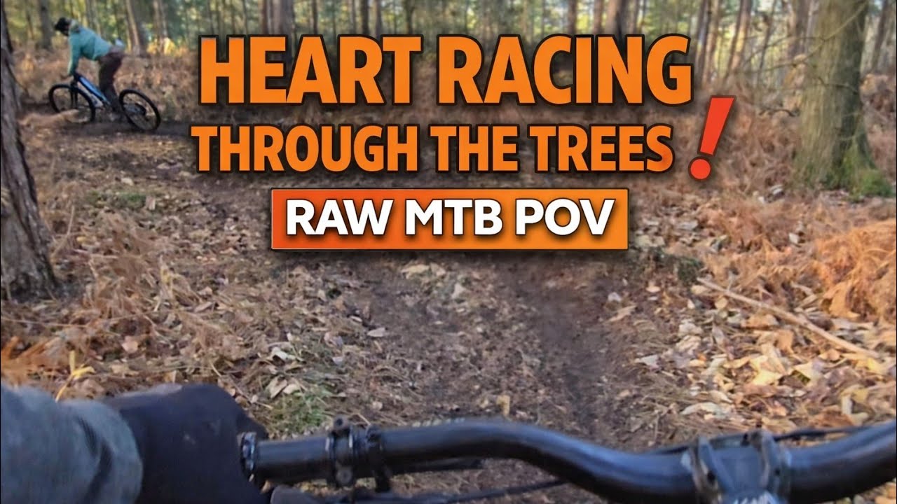 Heart Racing Through the Trees | Woburn Backwoods | Raw MTB POV