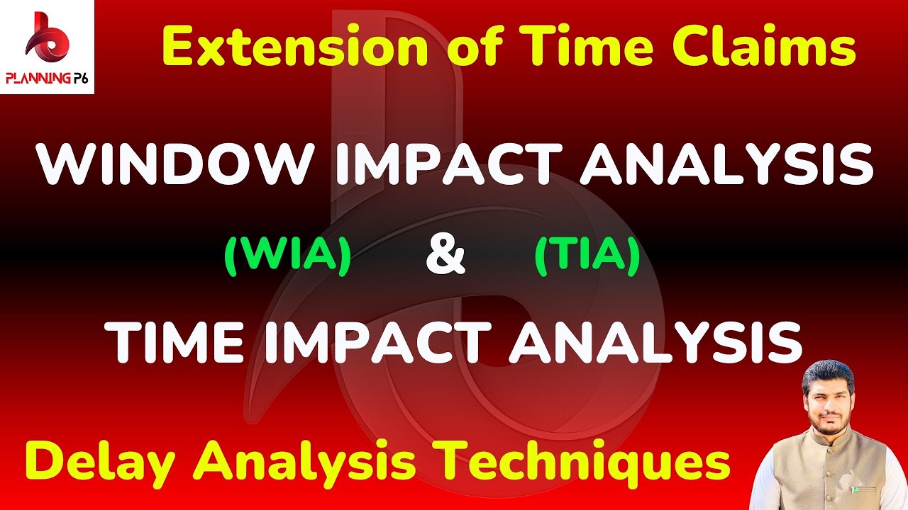 Complete Tutorial How to prepare extension of time claims | How to prepare delay analysis | #WIA_TIA