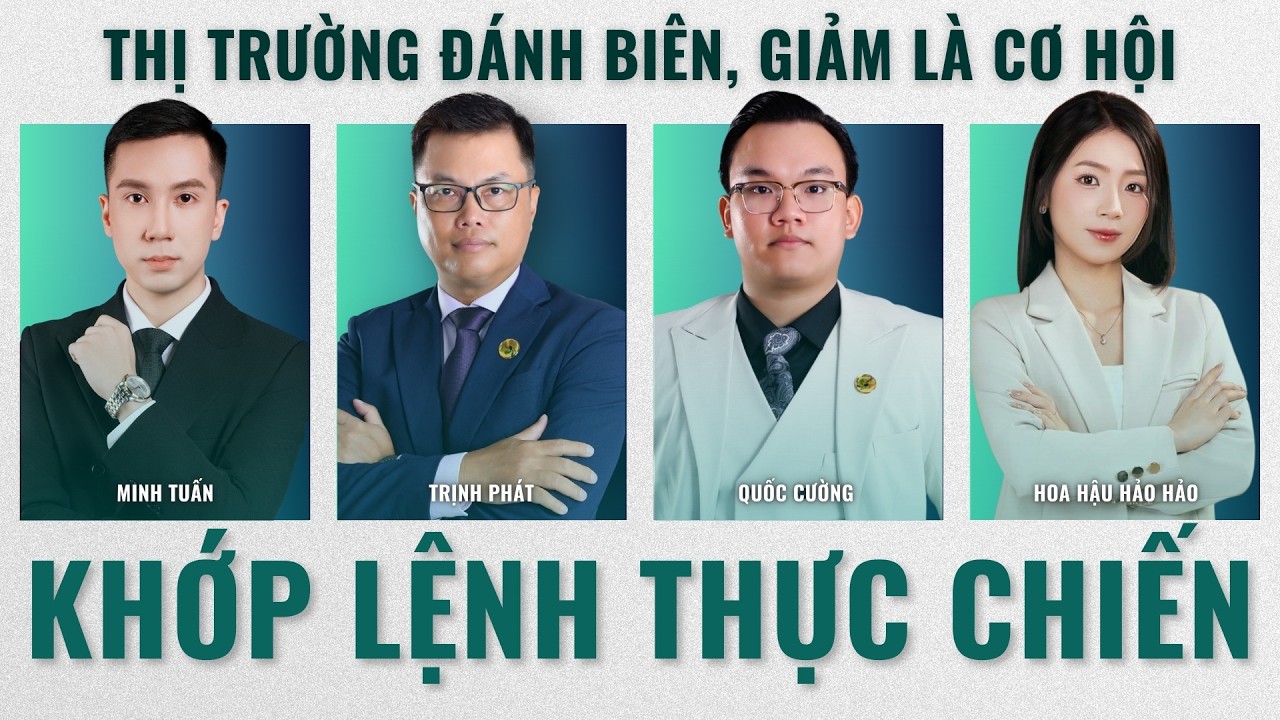 Khớp Lệnh Thực Chiến: Phân Tích VNIndex - Nhóm Ngành, Cổ Phiếu Tiềm Năng Hôm Nay