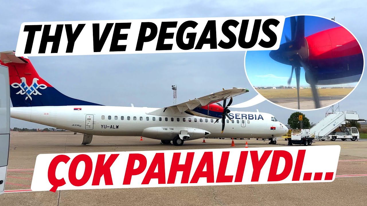 PERVANELİ UÇAKLA İZMİRE YOLCULUK | Air Serbia Kaptan Baha