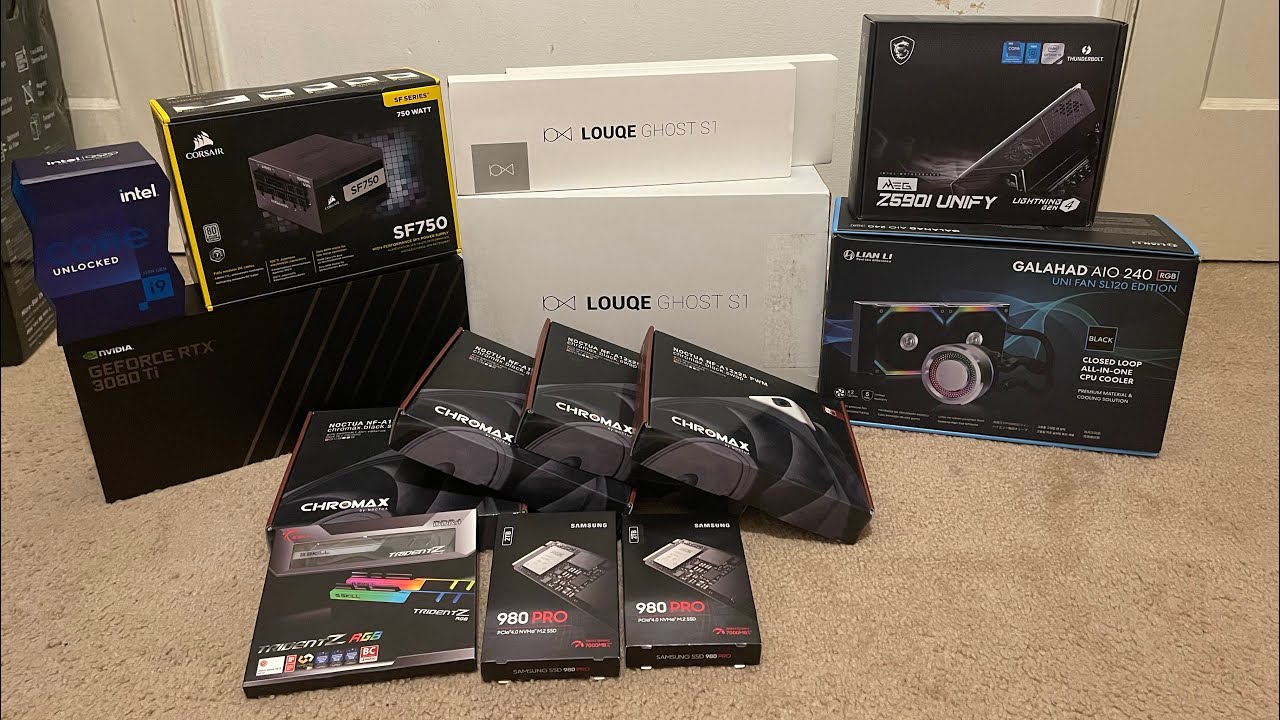 ประกอบคอมเคสเล็กๆกับ LOUQE Ghost S1 Mk III Mini-ITX + NVIDIA - GeForce RTX 3080 Ti 12GB 