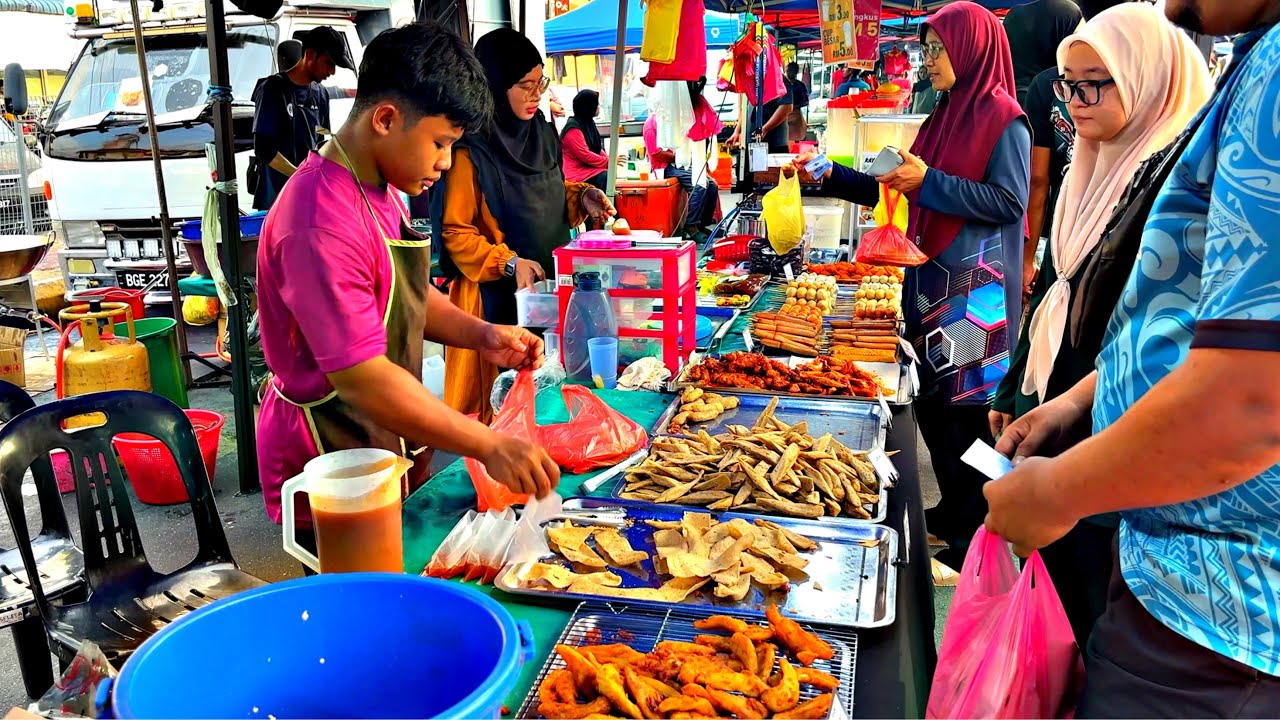 Pasar Malam Tanjung Karang, SELANGOR | Malaysia Night Market Tour #streetfood #foodblogger #food