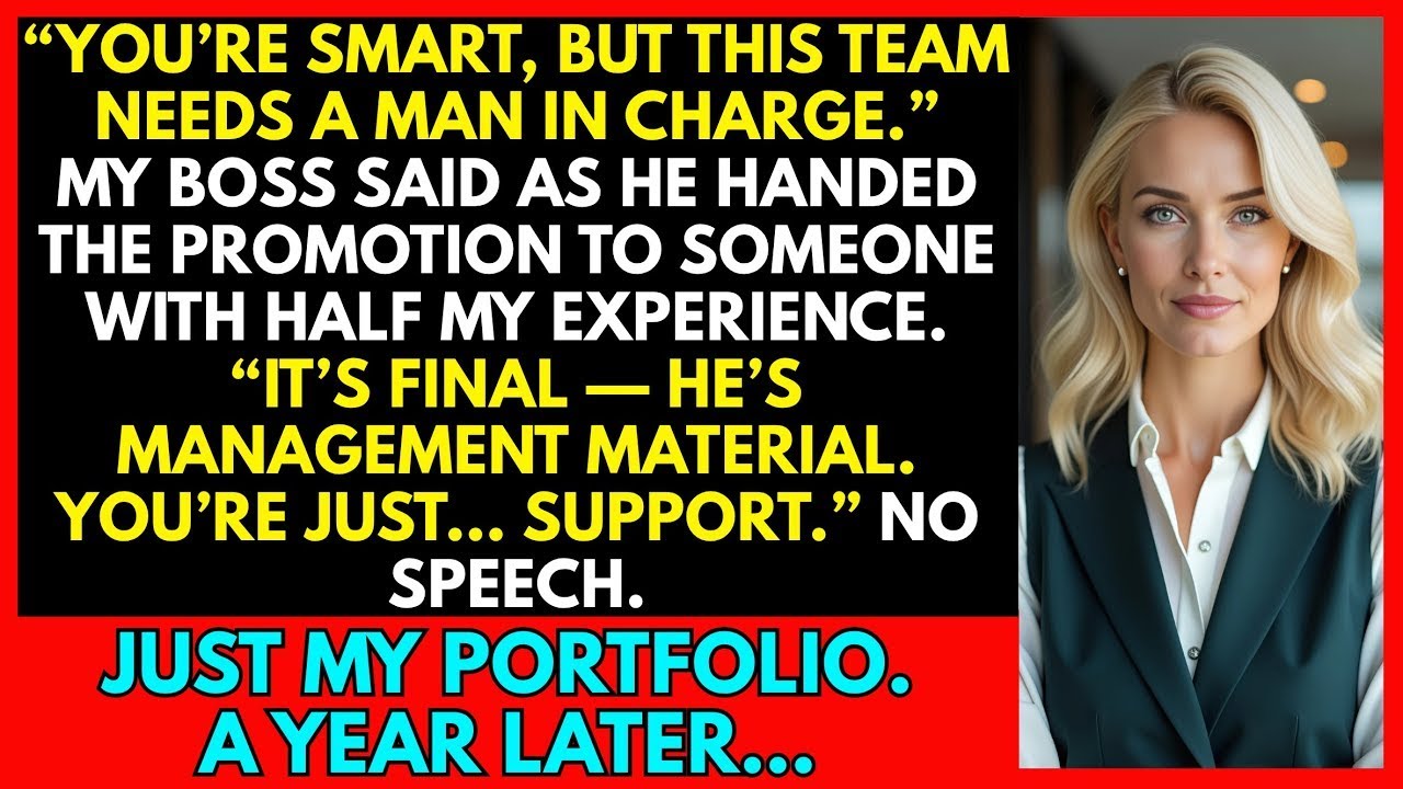 Boss Said: “You’re a Woman — You Can’t Lead.” Then Regretted Choosing the Guy.