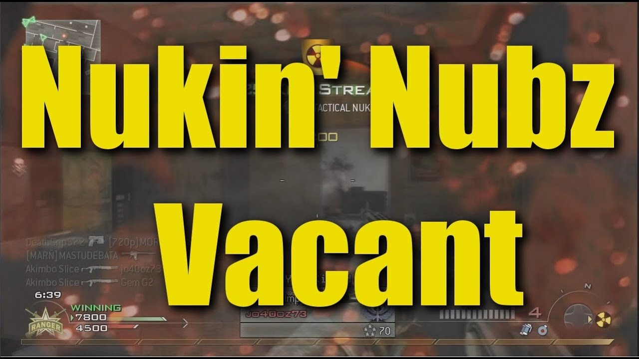 Nukin' Nubz: Vacant