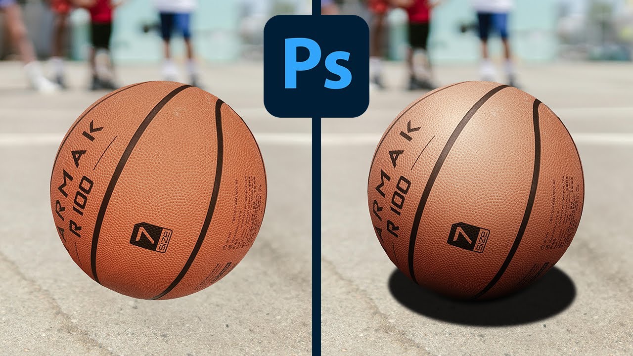 Как создать реалистичные тени в Photoshop 🏀 Урок