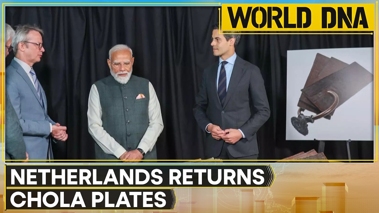 Netherlands Hands Back Ancient Chola Copper Plates to India | World DNA