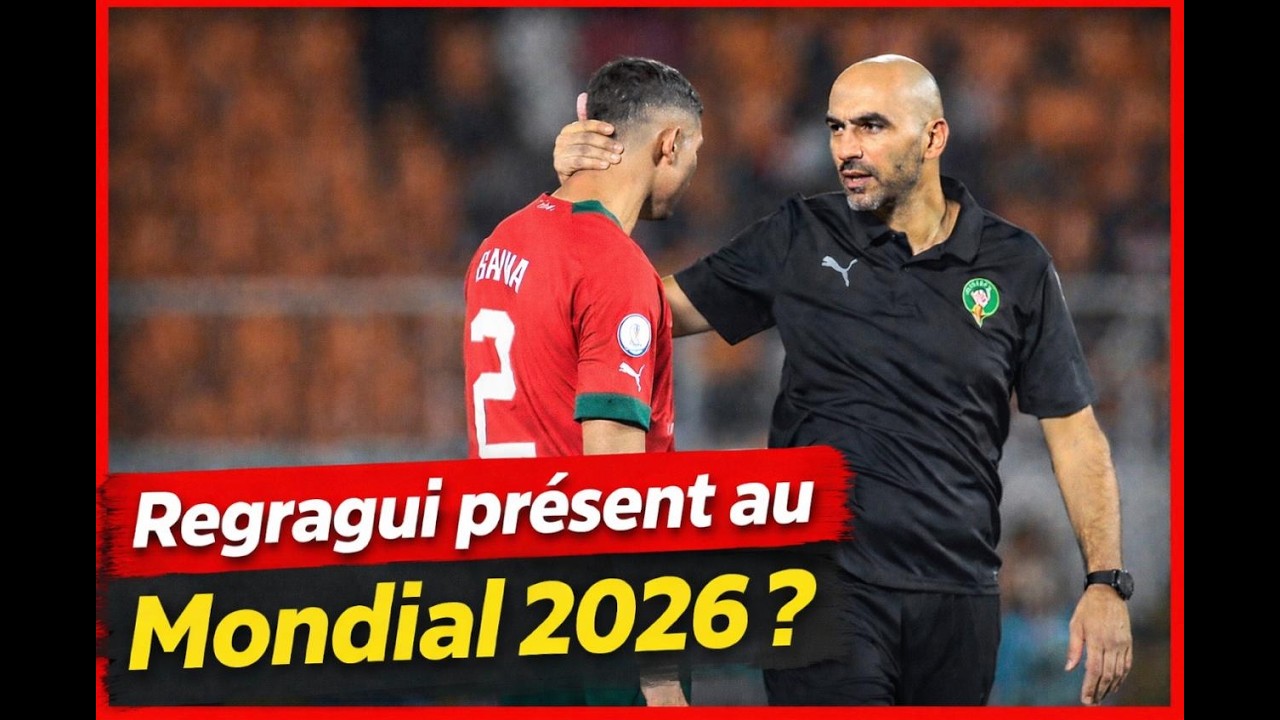 REGRAGUI AU MONDIAL 2026 ? / JETS DE BOUTEILLES MAROC-COLOMBIE (CHEBKA)