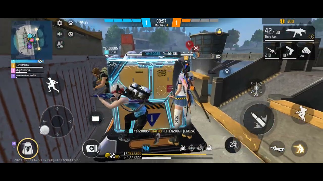 Free fire đấu rank tử chiến p10 (s35)