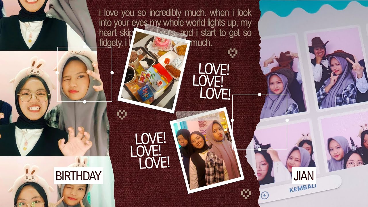 HANGOUT MALAM MINGGU EDISI BIRTHDAY JIAN 🥳🥰 -vlog perdana