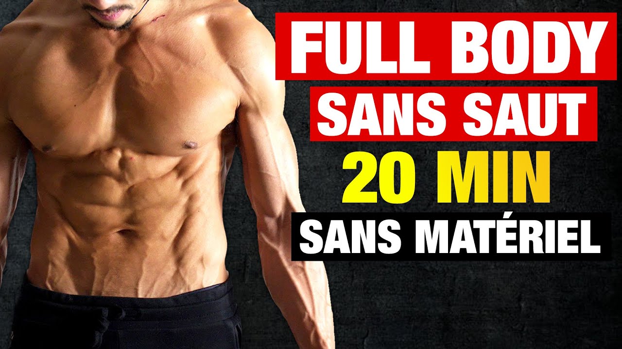 FULL BODY SEANCE COMPLETE 20 MIN ! SANS IMPACT ✅ (SANS SAUT)