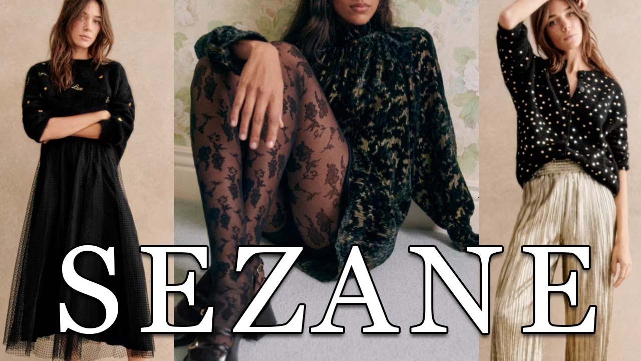 Sezane Haul & Try-On New Collection San Francisco Store  | Shop With Me Holiday Vlog Gift Ideas