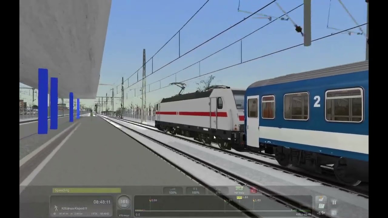 [Train Simulator Classic] Hungary | Ic egy téli reggelen Budapestről Ceglédre