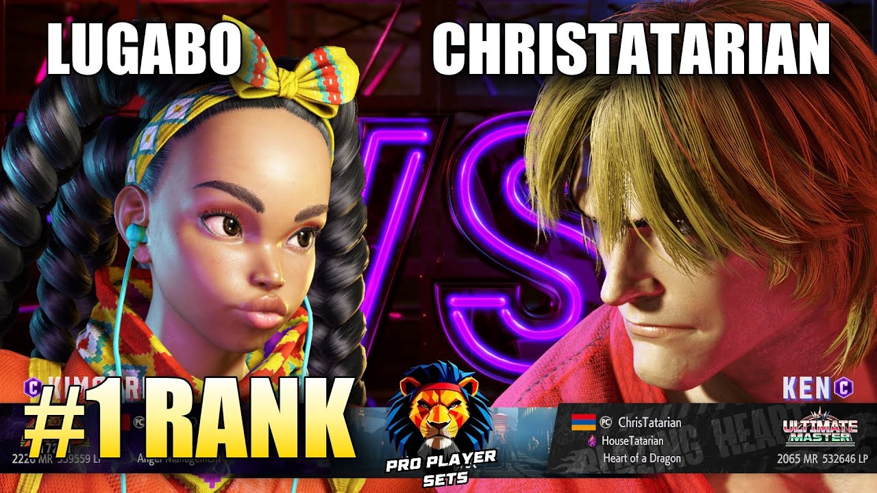 SF6 ☆ Lugabo (#1 Ranked Kimberly) VS ChrisTatarian (Ken) ☆ Pro Level Set
