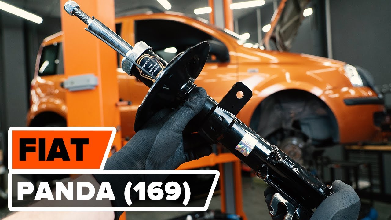 Wie FIAT PANDA (169) vorderes Federbein wechseln [AUTODOC TUTORIAL]
