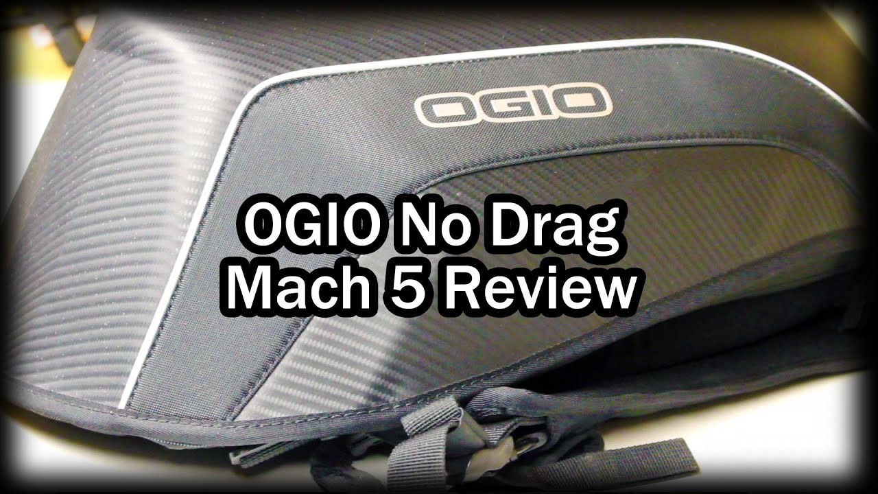 OGIO No Drag Mach 5 Stealth Motorcycle Backpack Review