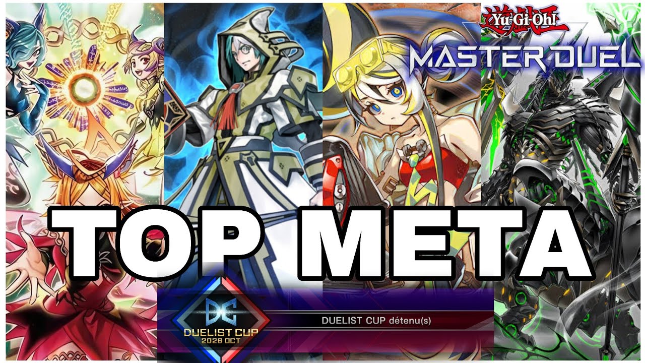 WHAT ARE THE BEST META DECKS IN MASTER DUEL FOR THE DUELIST CUP? (October 2026)