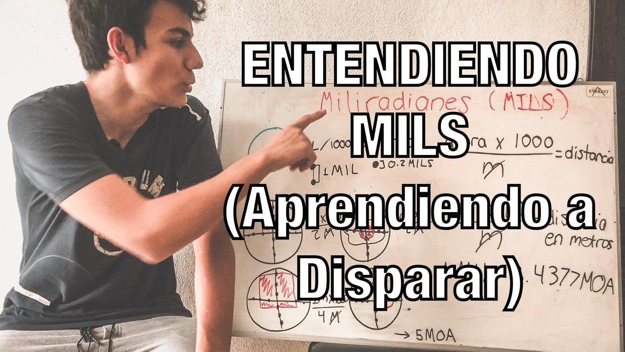 Miliradianes (Mils):  Como Calcular la Distancia y Compensar con Mil Dot (Aprendiendo a Disparar)