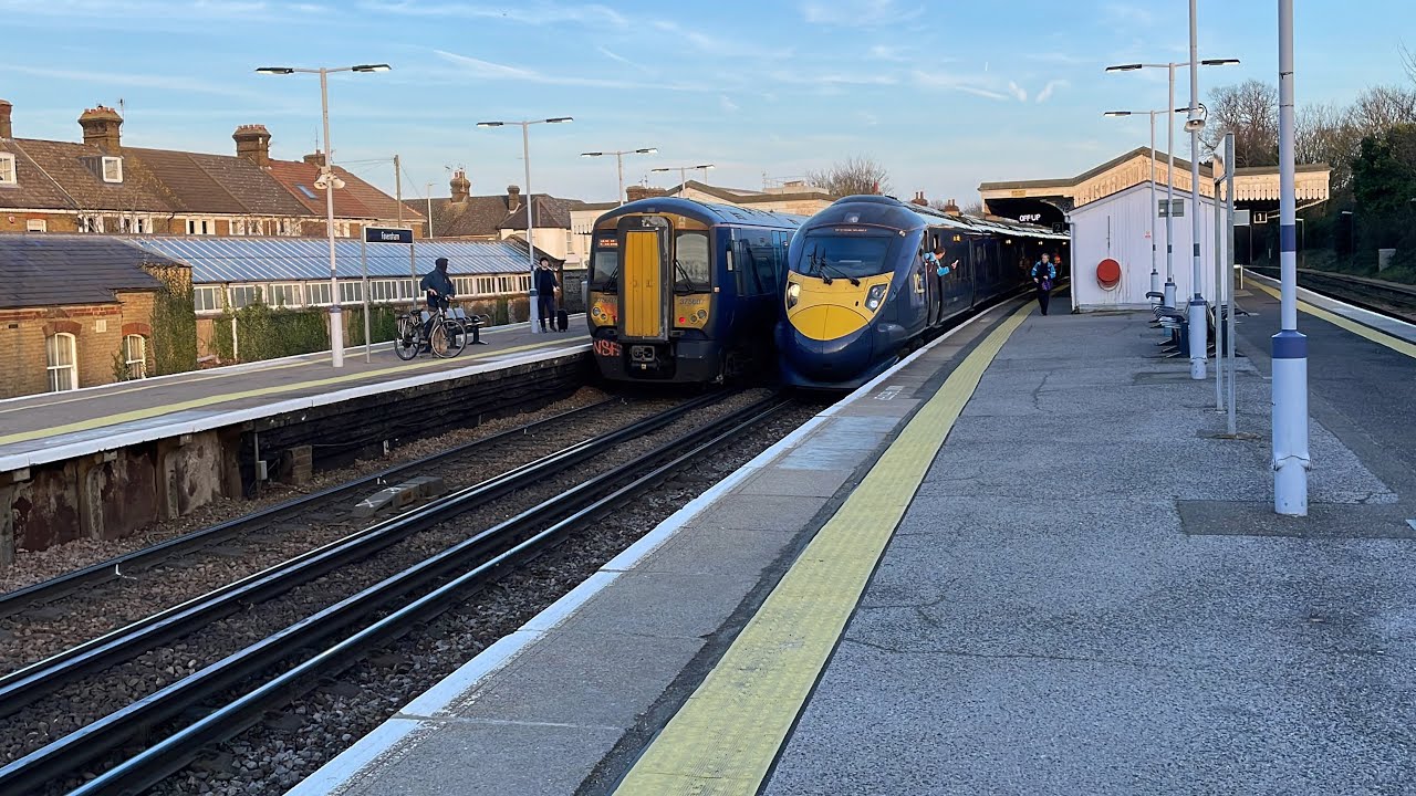 Southeastern Trains at Faversham on March 3rd 2022
