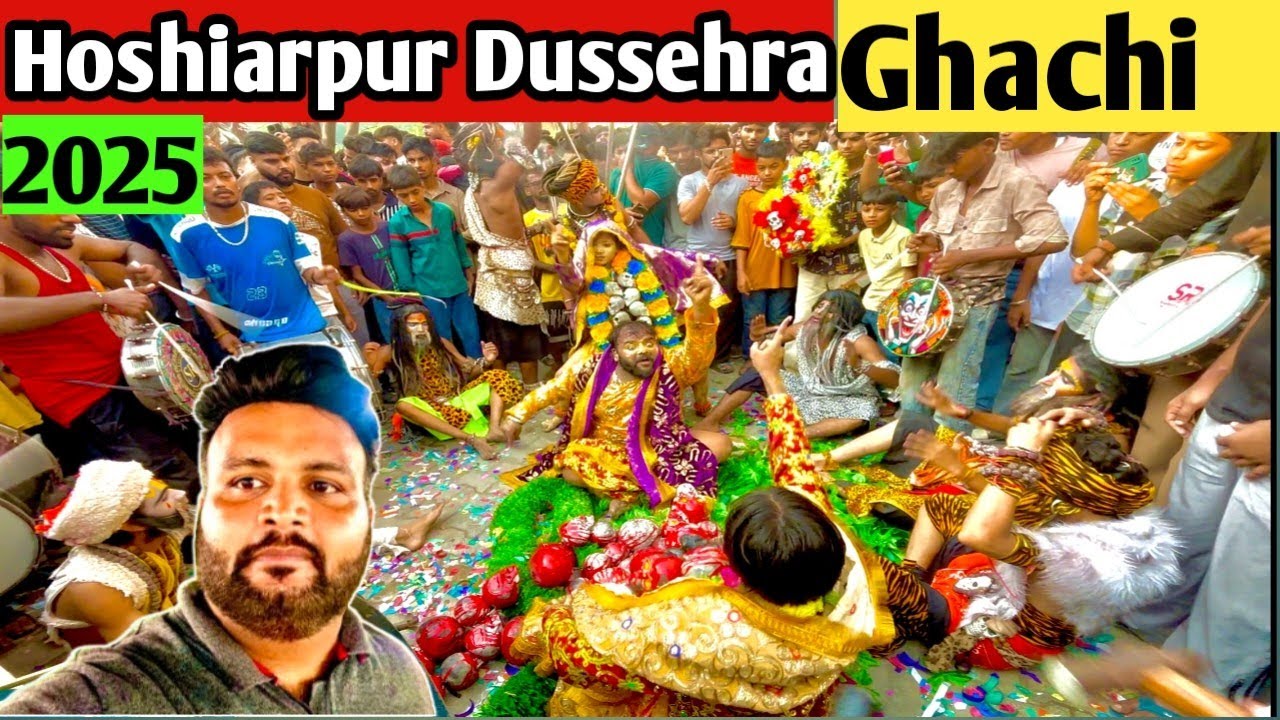 Hoshiarpur Dussehra 2025 | Ghachi | Hanuman in Hoshiarpur 