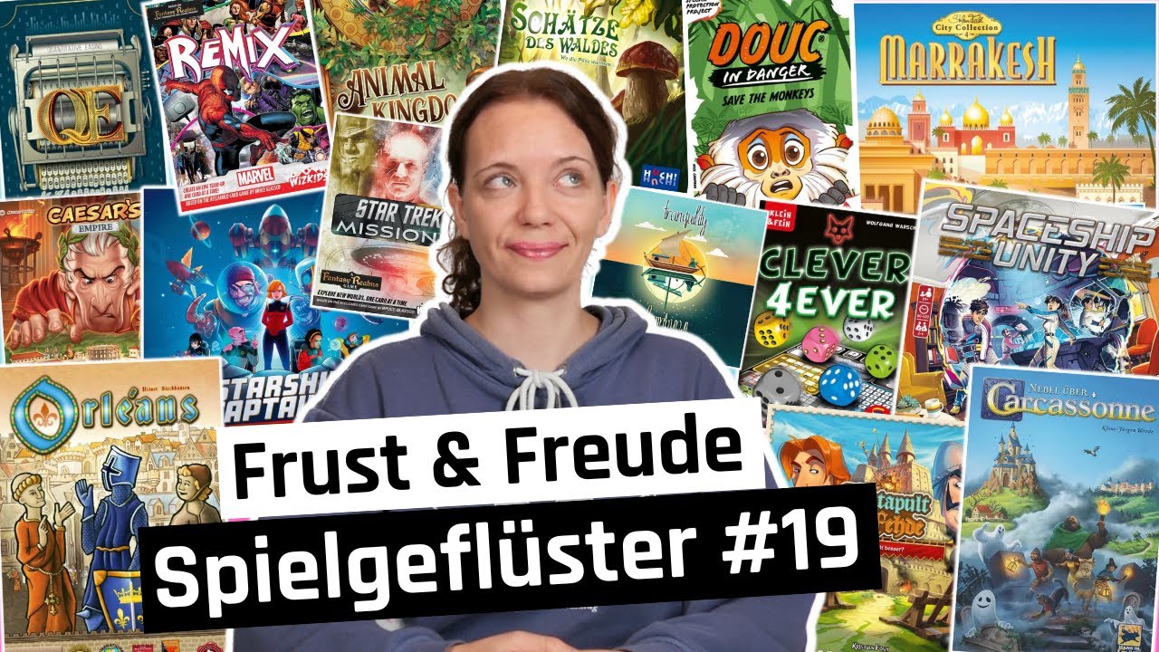 Spielgeflüster #19: Geisterfrust, Meckerei bei Marrakesh - und ganz viel Spielfreude!