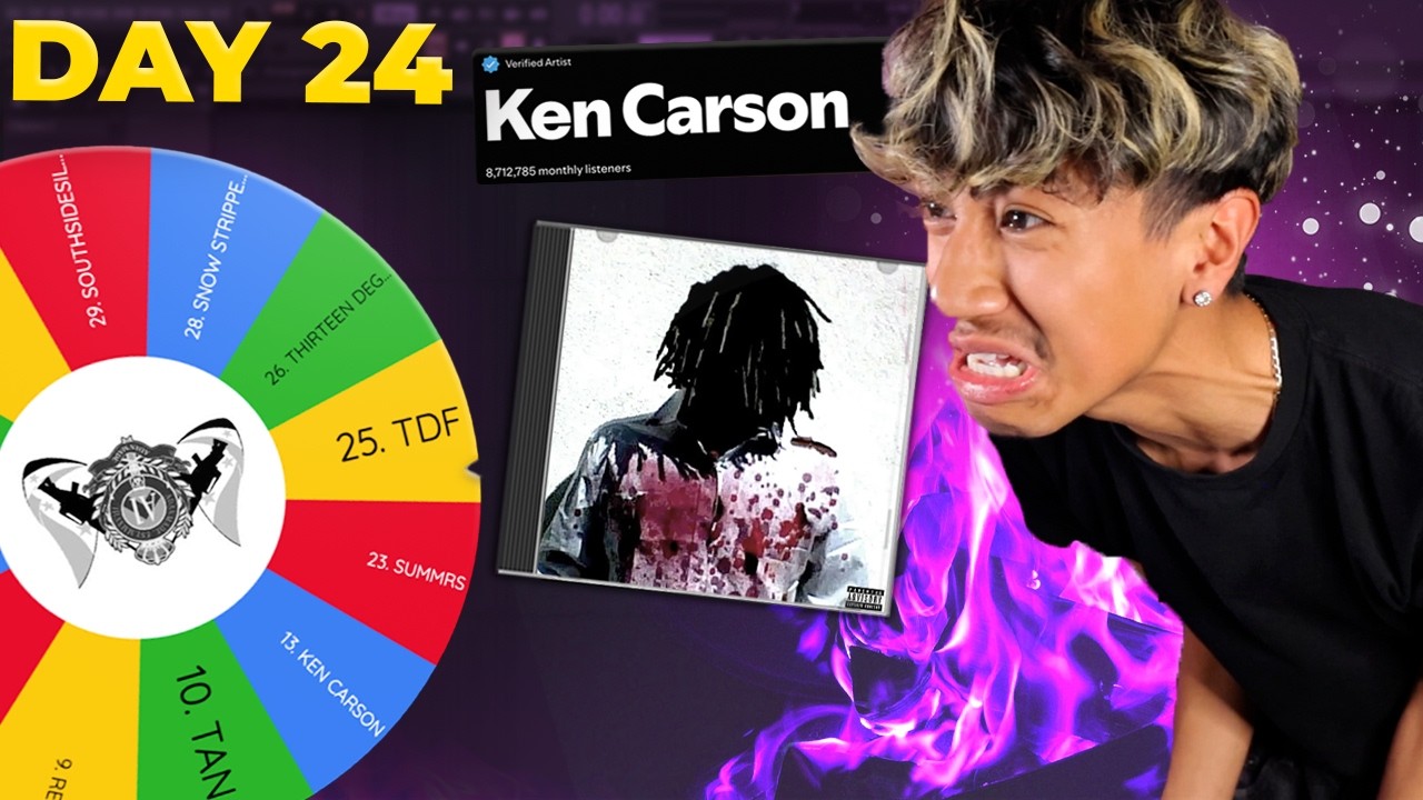How To: KEN CARSON | How To Make INSANE BEATS FOR KEN CARSON | RAPPER ROULETTE DAY 24
