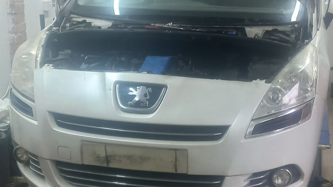 Peugeot 5008 fuel rail sensor replacement ( part 1)