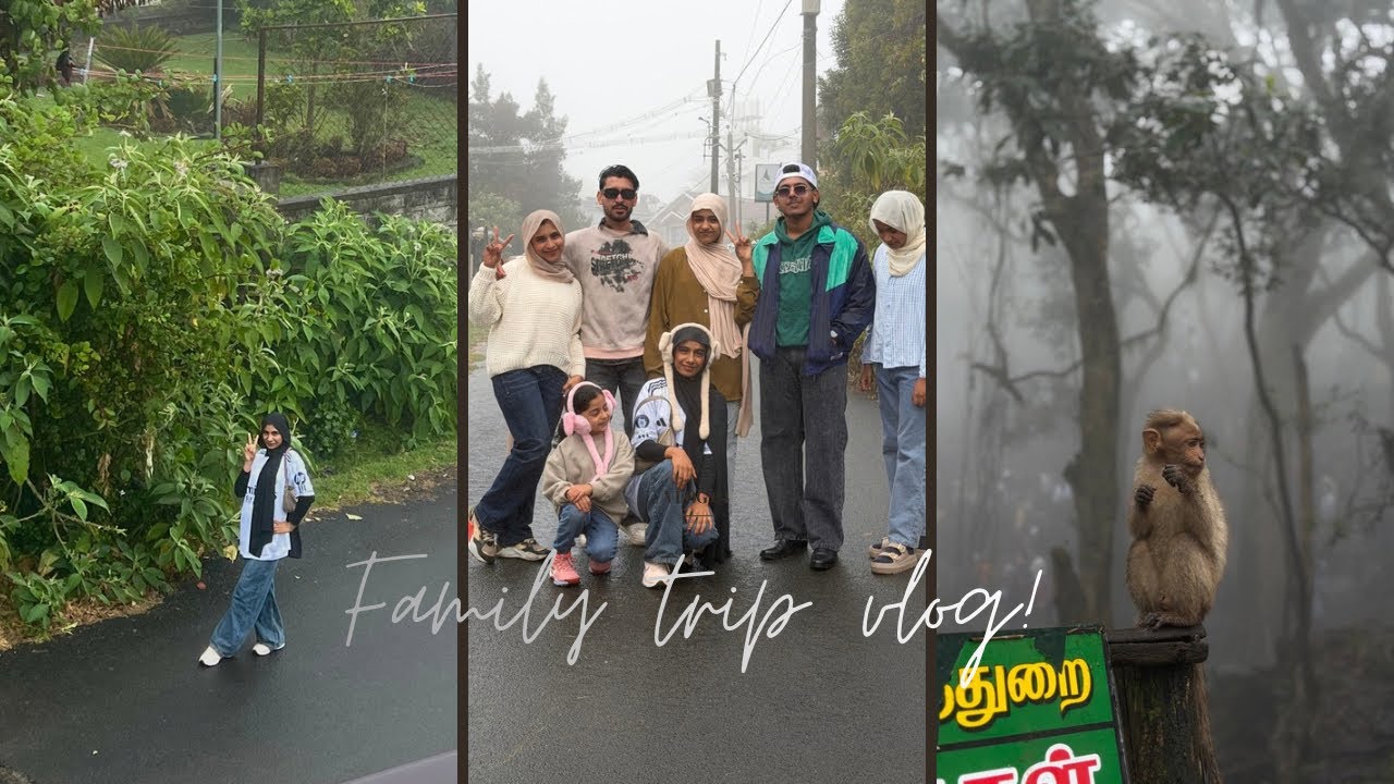 Family trip vlog | Kodaikanal | couzins 