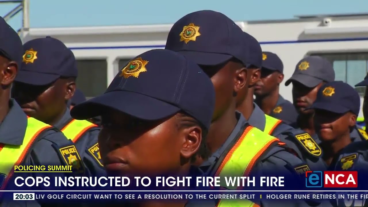 Policing Summit | Cops instructed to fight fire with fire