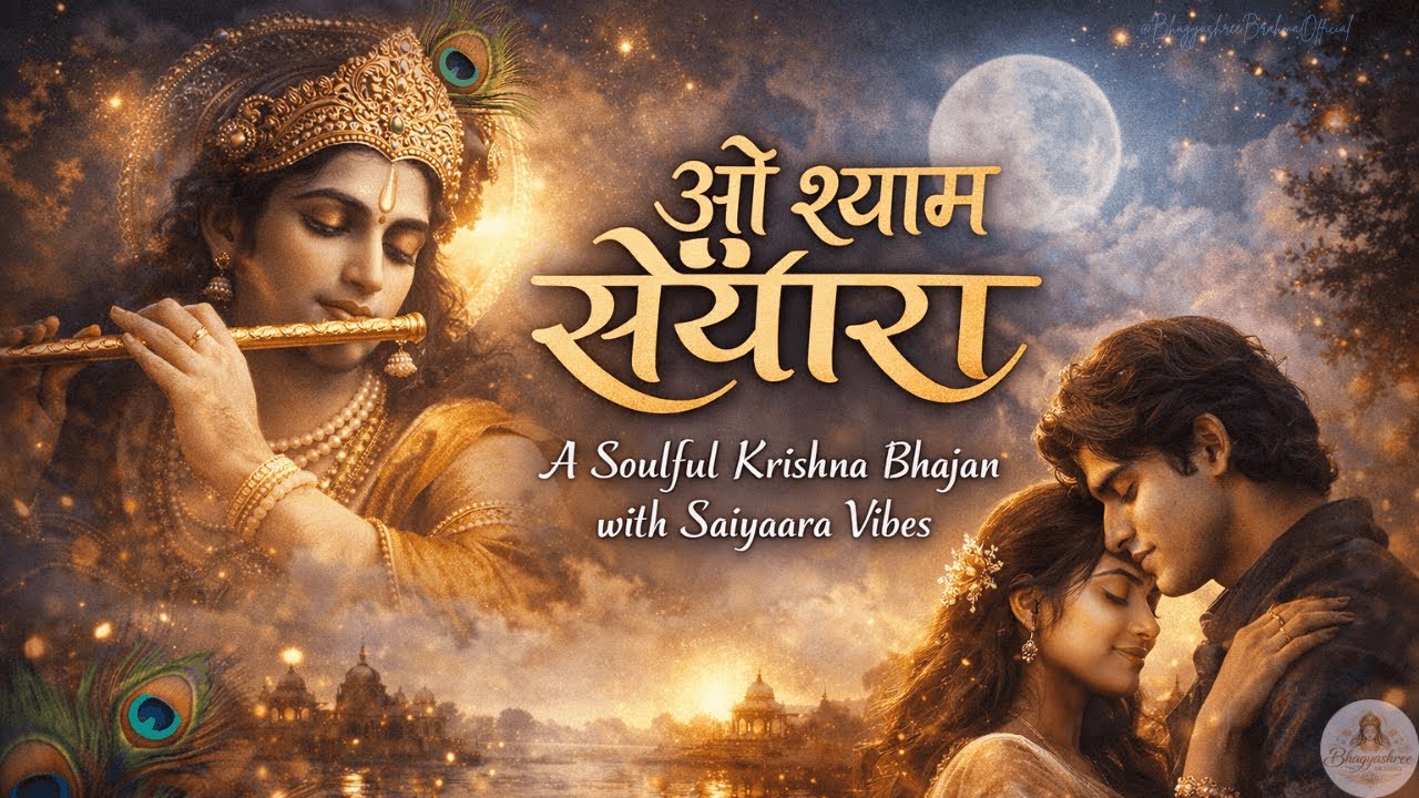 ओ श्याम सैयाँरा | A Soulful Krishna Bhajan with Saiyaara Vibes 🌙🦚