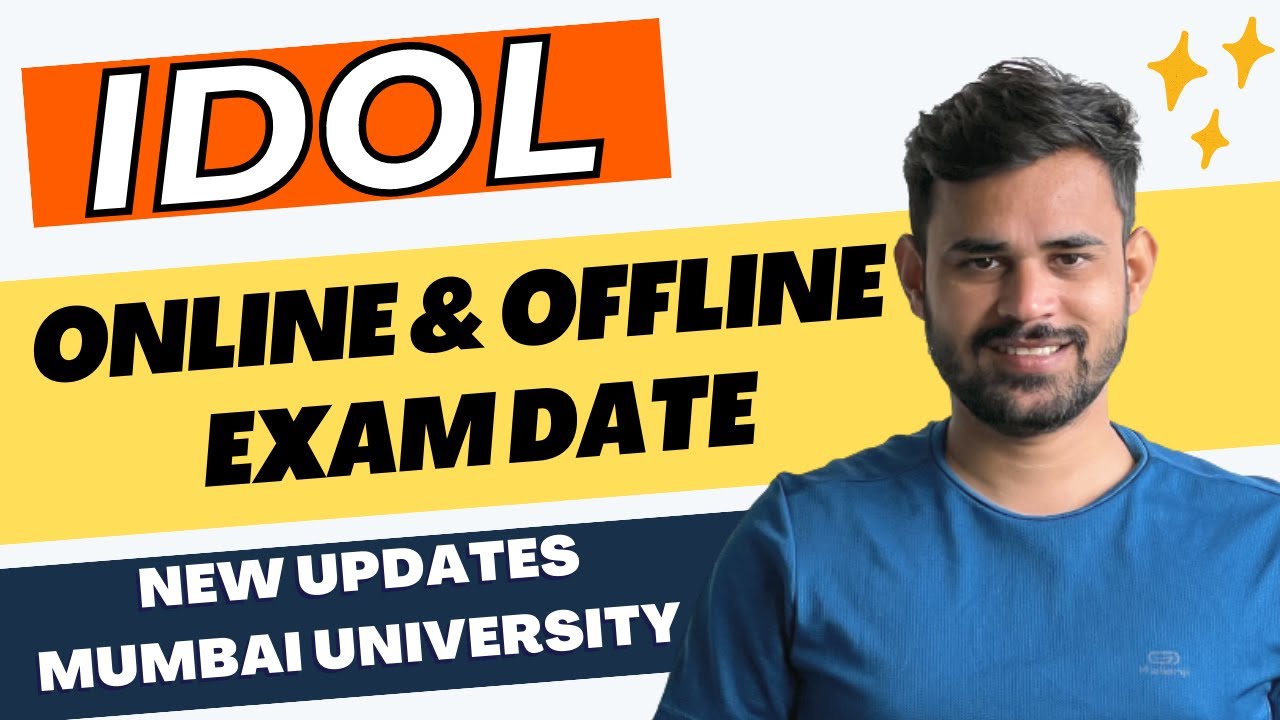 IDOL Examinations Date 2023 | TYBCOM | TYBA | MCOM | MA