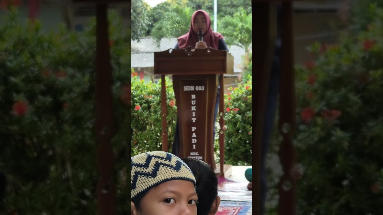 MUHADARAH  SAMBUTAN KEPSEK
