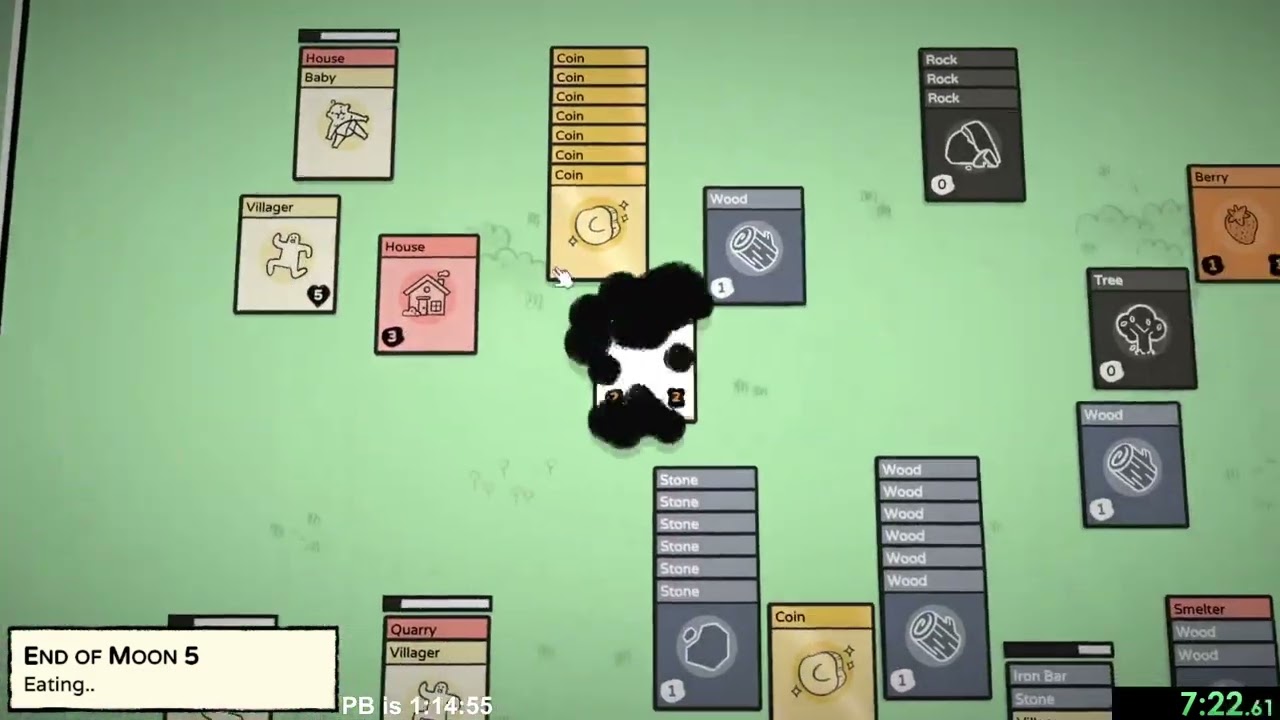 Stacklands 100% Speedrun in 59:04.13