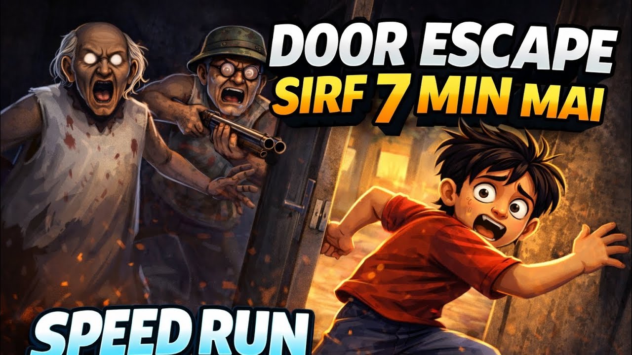 Granny Chapter 2 Door Escape Speedrun 🔥