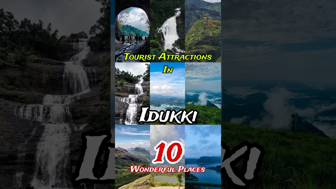 Top 10 Best Places to Visit in Idukki 🥰 | Kerala | India 🇮🇳 😍