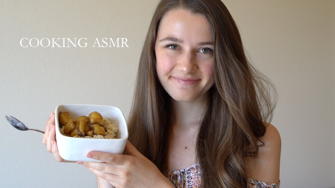 Caramelized Banana Oatmeal Recipe | ASMR Cooking Series
