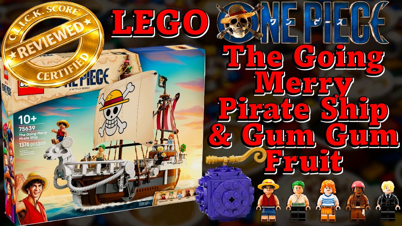 75639 Going Merry Pirate Ship AND Gum Gum Fruit